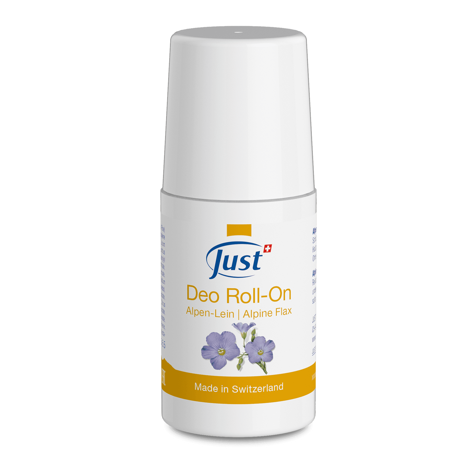 Dezodorant Just bez hliníka a alkoholu - Deo Roll-On alpský ľan